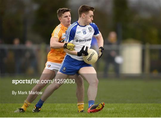 Antrim v Monaghan - Bank of Ireland Dr. McKenna Cup Section B Round 2 Antrim v Monaghan - Bank of Ireland Dr. McKenna Cup Section B Round 2