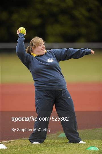 Training camp for Team Ireland ahead of 2011 Special Olympics World Summer Games