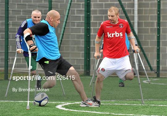 Ireland's First Amputee Football Club Training Session