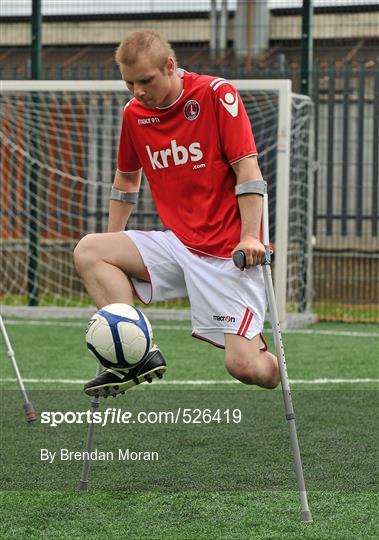 Ireland's First Amputee Football Club Training Session