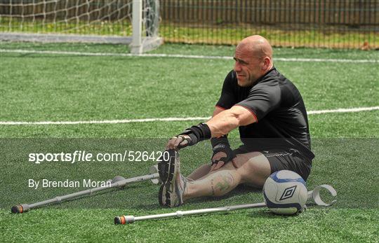 Ireland's First Amputee Football Club Training Session