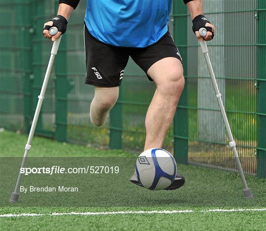 Ireland's First Amputee Football Club Training Session Ireland's First Amputee Football Club Training Session