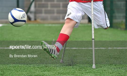 Ireland's First Amputee Football Club Training Session