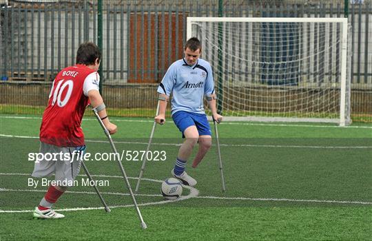 Ireland's First Amputee Football Club Training Session Ireland's First Amputee Football Club Training Session