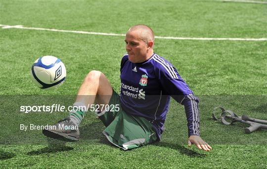 Ireland's First Amputee Football Club Training Session