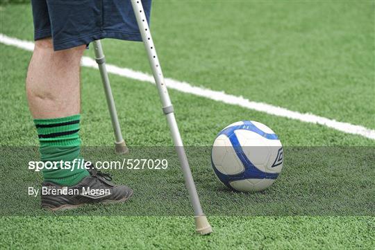 Ireland's First Amputee Football Club Training Session