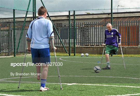 Ireland's First Amputee Football Club Training Session