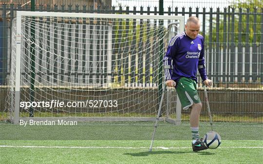 Ireland's First Amputee Football Club Training Session Ireland's First Amputee Football Club Training Session