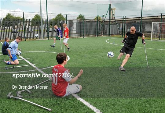 Ireland's First Amputee Football Club Training Session Ireland's First Amputee Football Club Training Session
