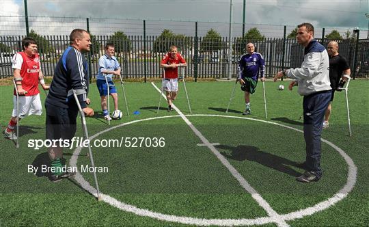 Ireland's First Amputee Football Club Training Session Ireland's First Amputee Football Club Training Session