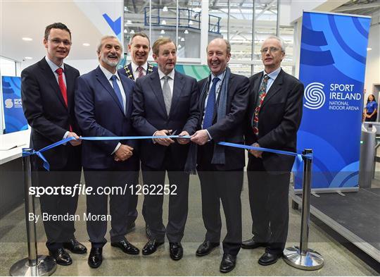Opening of the Sport Ireland National Indoor Arena by An Taoiseach, Enda Kenny TD