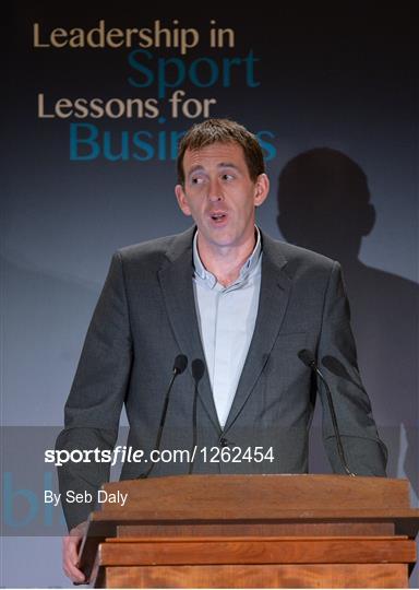 Leadership in Sport, Lessons for Business