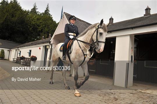 Hand-over of Embarr, sponsored by HSI to the Garda Mounted Unit