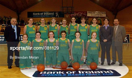 Ursuline College v Presentation Listowel -  Bank of Ireland Schools Cup U16 "A" Girls Final