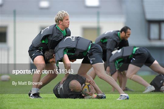 Connacht Rugby Squad Training ahead of 2011/12 Season