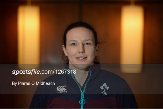 Ireland Women's Rugby Squad Press Conference