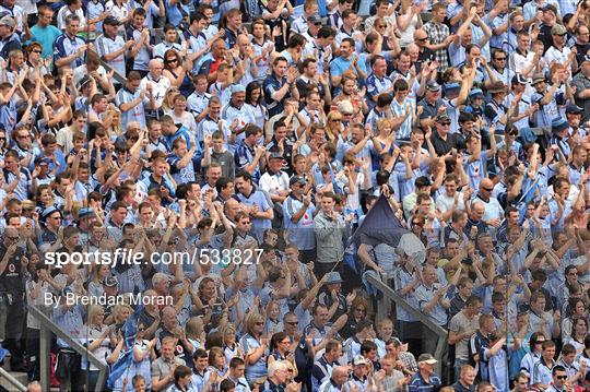Supporters at the Leinster GAA Football Championship Finals