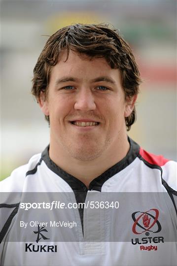 Ulster Rugby Squad Headshots Season 2011/12