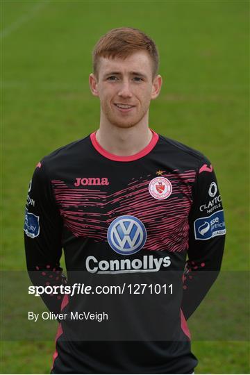 Sligo Rovers Squad Portraits 2017