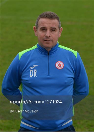 Sligo Rovers Squad Portraits 2017