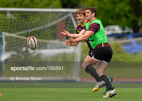 Ireland Rugby Squad Training - 13th June - Ireland Rugby Summer Tour 2013