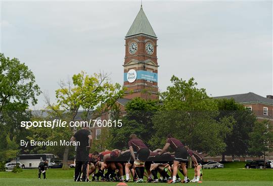 Ireland Rugby Squad Training - 13th June - Ireland Rugby Summer Tour 2013