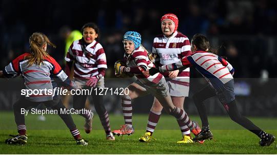 Bank of Ireland Minis at Leinster v Edinburgh Rugby - Guinness PRO12 Round 15