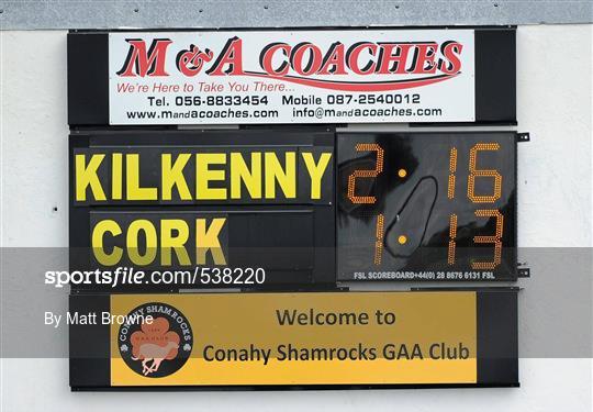 Kilkenny v Cork - All-Ireland Senior Camogie Championship in association with RTÉ Sport