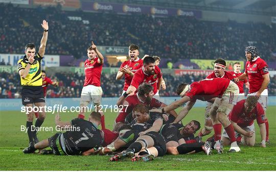Ospreys v Munster - Guinness PRO12 Round 15