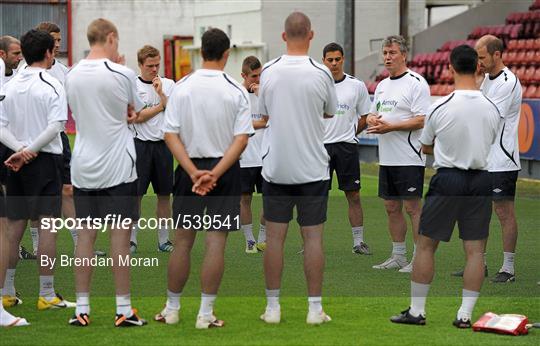 Airtricity League XI Squad Training session ahead of Dublin Super Cup - Tuesday 26th July