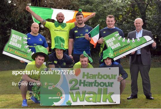 Leinster Rugby Launch Aware Harbour2Harbour Walk