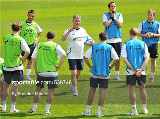 Airtricity League XI Squad Training session ahead of Dublin Super Cup - Wednesday 27th July