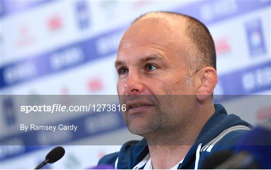 France Rugby Squad Captain's Run and Press Conference