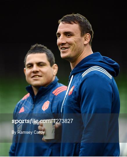 France Rugby Squad Captain's Run and Press Conference