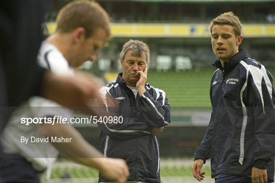 Airtricity League XI Squad Training ahead of Dublin Super Cup