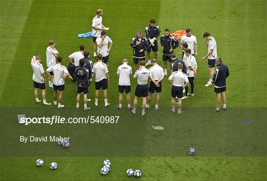 Airtricity League XI Squad Training ahead of Dublin Super Cup