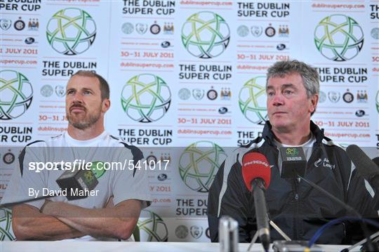 Airtricity League XI Press Conference ahead of Dublin Super Cup