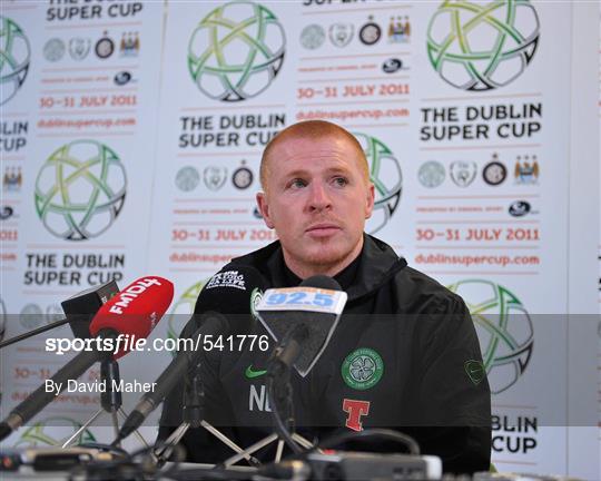 Inter Milan v Glasgow Celtic FC - Dublin Super Cup - Post Match Press Conference