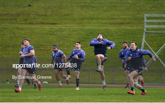 Munster Rugby Squad Training and Press Conference