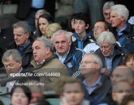 Supporters at the Dublin v Tyrone - GAA Football All-Ireland Senior Championship Quarter-Final