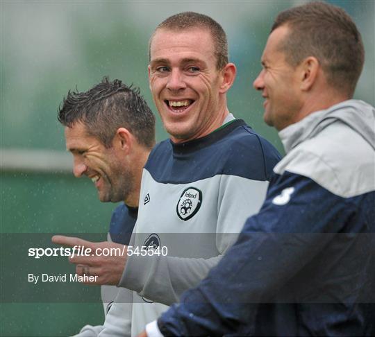 Republic of Ireland Squad Training - Monday 8th August 2011