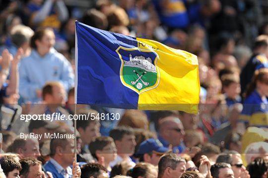 Supporters at the GAA Hurling All-Ireland Championship Semi-Final