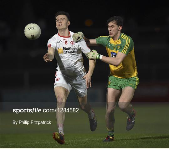Tyrone v Donegal - EirGrid Ulster GAA Football U21 Championship Quarter-Final Tyrone v Donegal - EirGrid Ulster GAA Football U21 Championship Quarter-Final