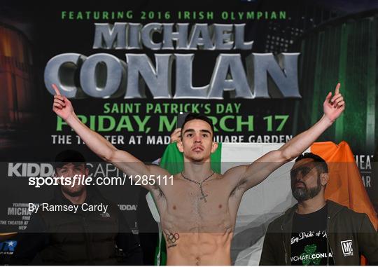Top Rank Boxing - Michael Conlan Pro Debut - Weigh-In