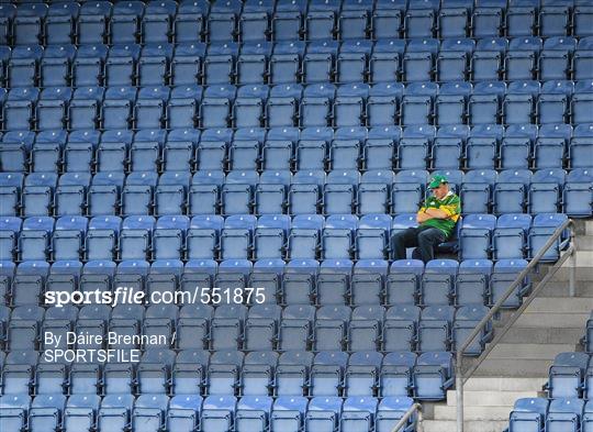 Supporters at the GAA Football All-Ireland Football Championship Semi-Finals - Sunday 21st August