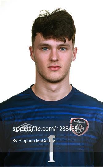 Republic of Ireland Under 21s Squad Portraits