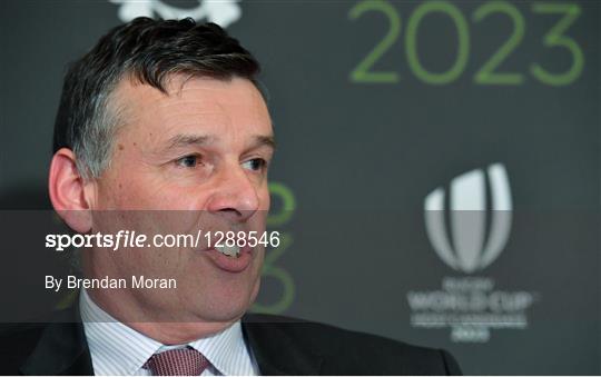 Ireland 2023 Rugby World Cup Media Conference