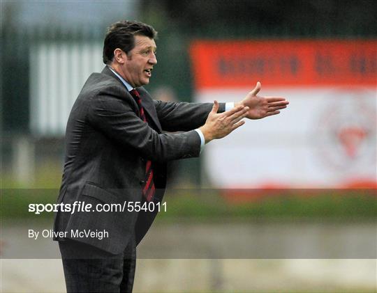 Monaghan United  v Sligo Rovers - FAI Ford Cup 4th Round Replay