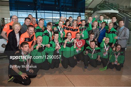 Team Ireland return from 2017 Special Olympics World Winter Games - Homecoming