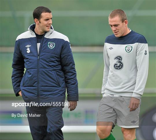 Republic of Ireland Squad Training - Sunday 4th September 2011